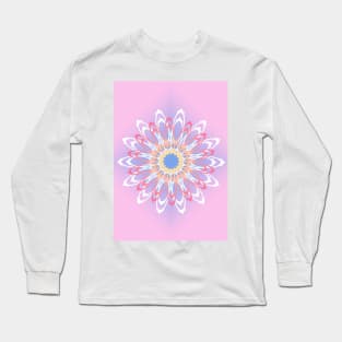 Flowery Pink Long Sleeve T-Shirt